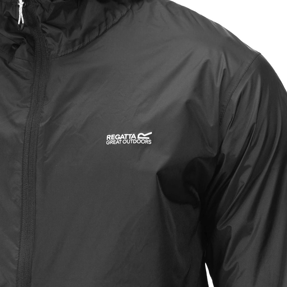 Regatta Pack It Slim Fit Mens Jacket Black Large