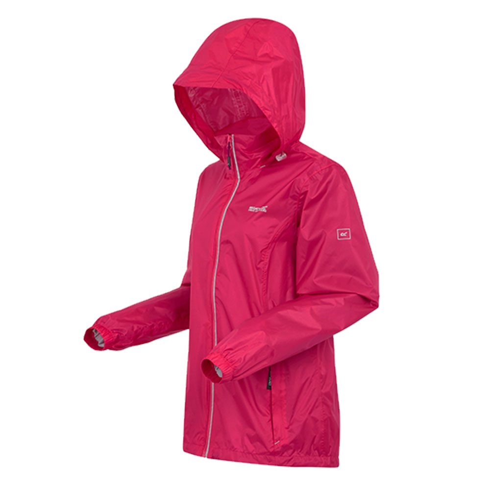 Regatta Corinne IV Womens Waterproof Packaway Jacket Dark Cerise Size 10