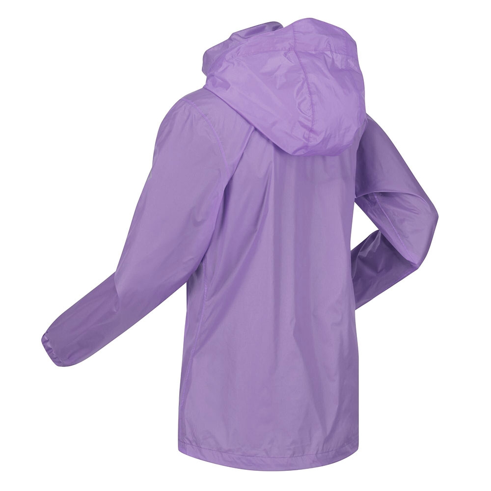 Regatta Corinne IV Womens Waterproof Packaway Jacket Light Purple Size 10