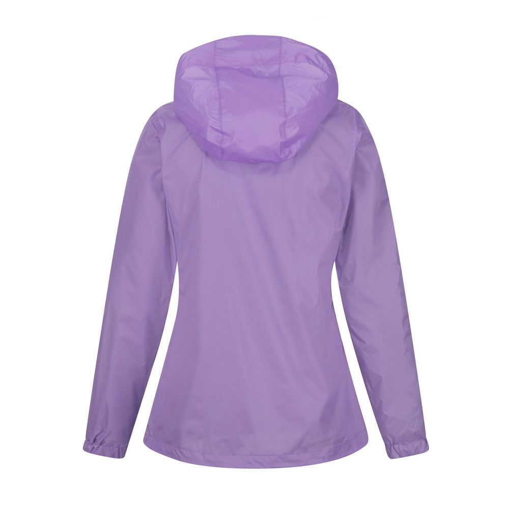 Regatta Corinne IV Womens Waterproof Packaway Jacket Light Purple Size 14