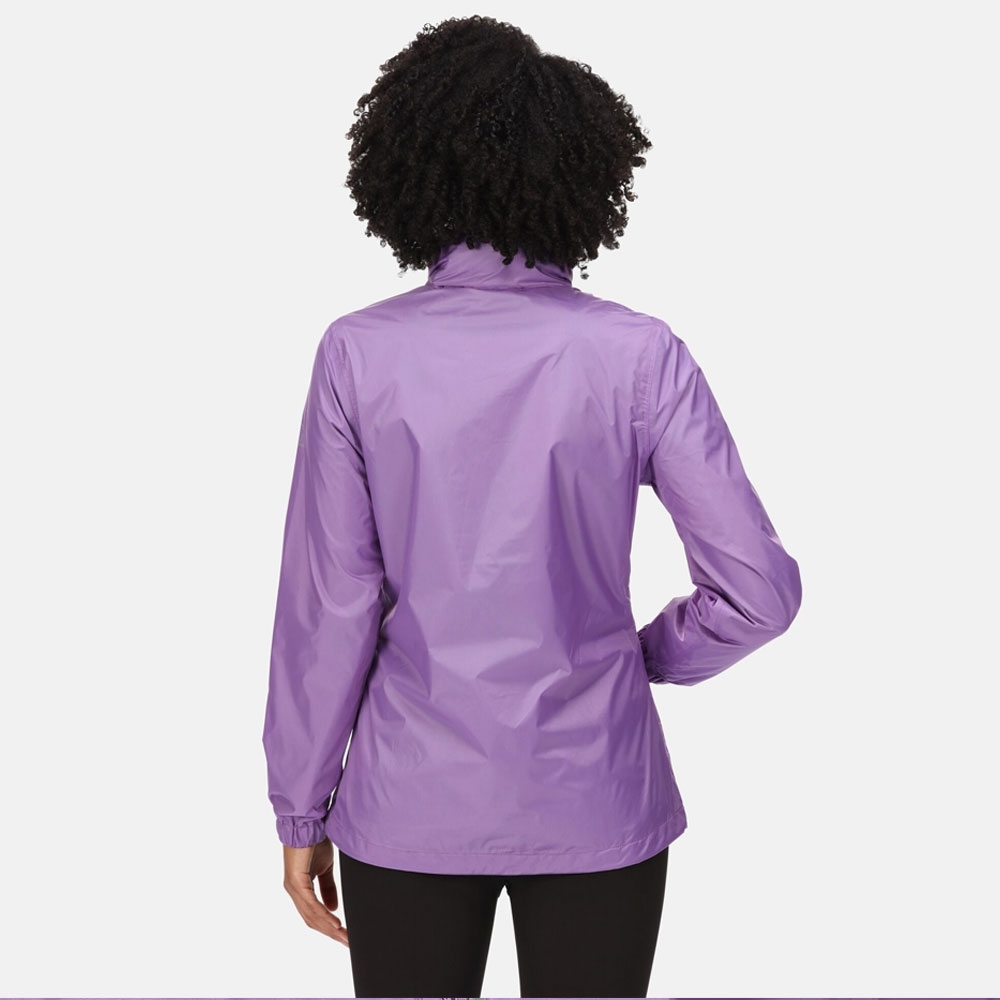 Regatta Corinne IV Womens Waterproof Packaway Jacket Light Purple Size 10