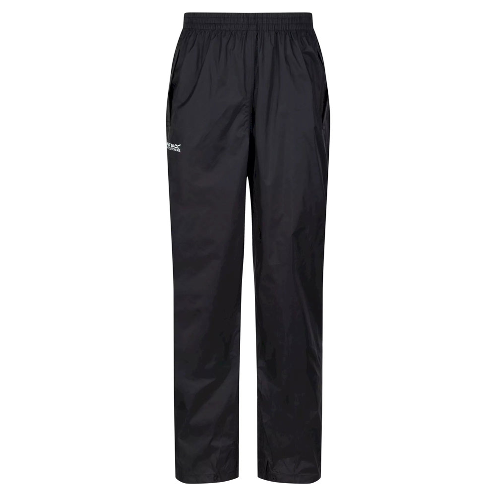 Regatta Pack It Mens Waterproof Overtrousers Black S