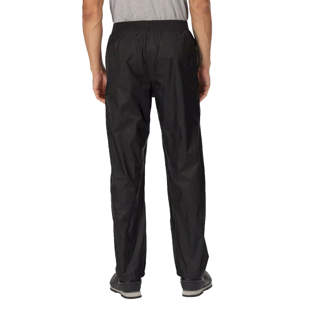Regatta Pack It Mens Waterproof Overtrousers Black S
