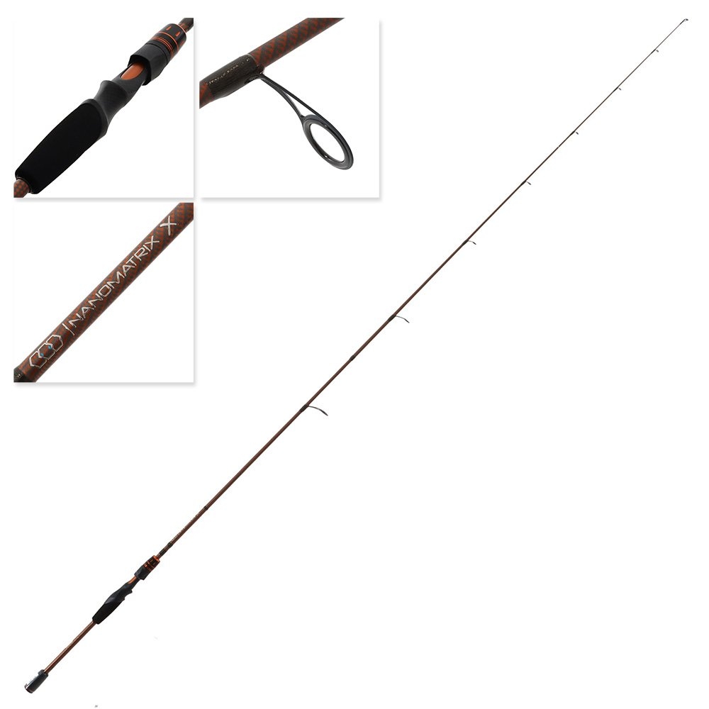 Okuma Nanomatrix X Dropshot Softbait Spin Rod 7ft 6-10kg 2pc