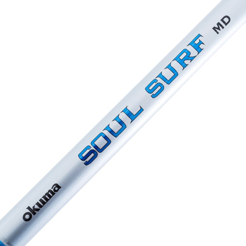 Okuma Soul Surf MD Lumo Tip Surf Rod with Adjustable Reel Seat 13ft 6in 2-5oz 3pc