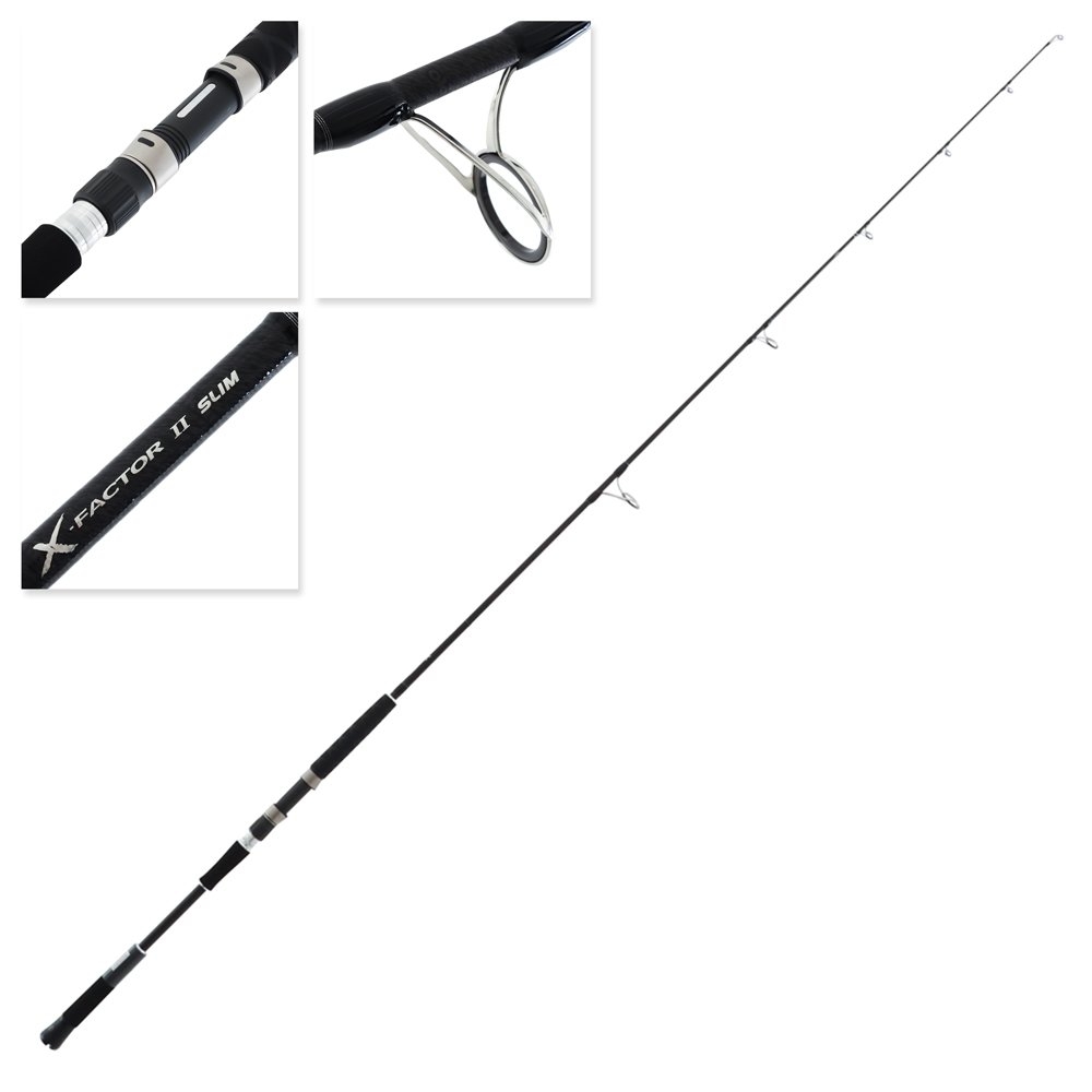Okuma X-Factor II Spin Stickbait/Popper Rod 7ft 9in PE5-8 2pc
