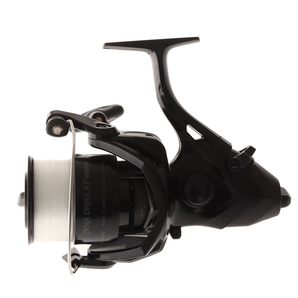 Okuma Dyna Drag XP 6000 Baitfeeder Spinning Reel Spooled with 8kg Mono