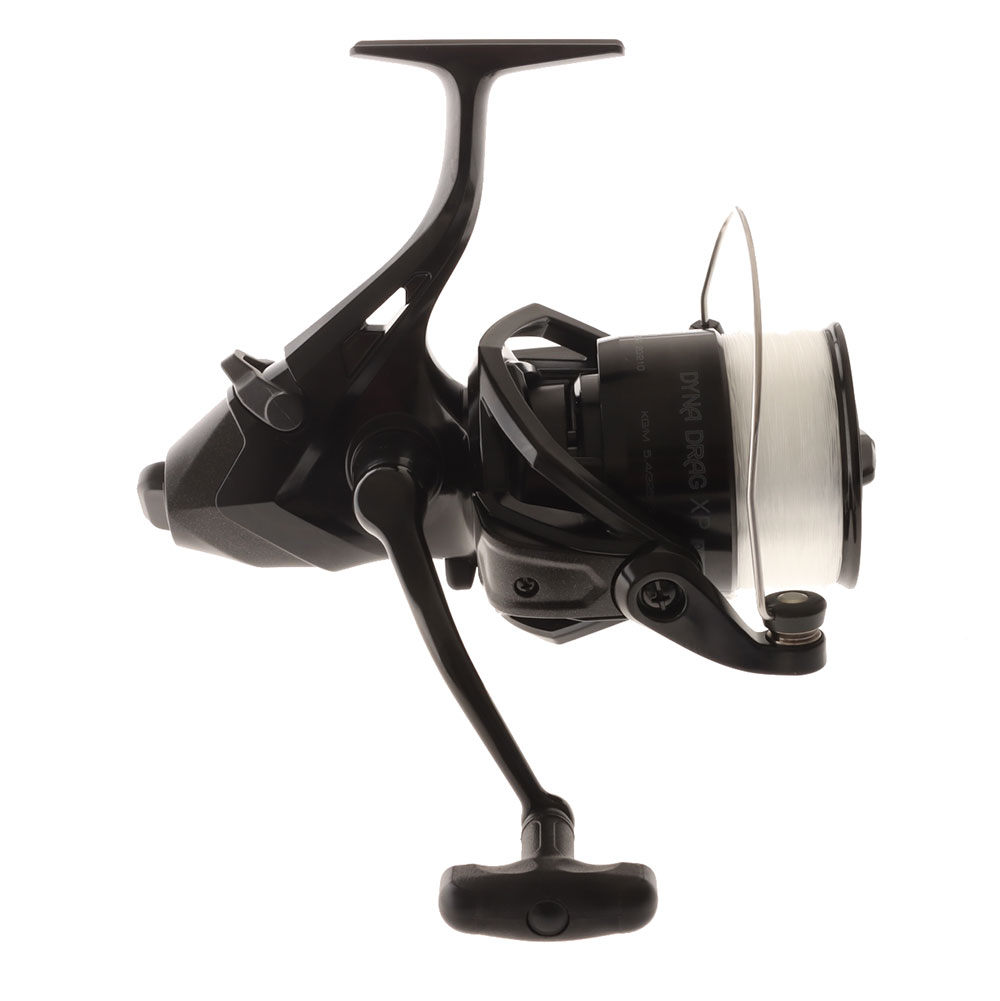 Okuma Dyna Drag XP 7000 Baitfeeder Spinning Reel Spooled with 12kg Mono