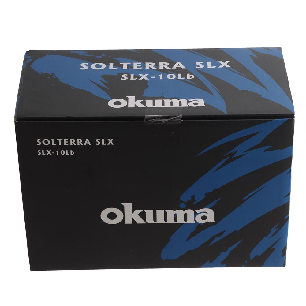 Okuma Solterra SLX 10L Blue Level Wind Boat Reel