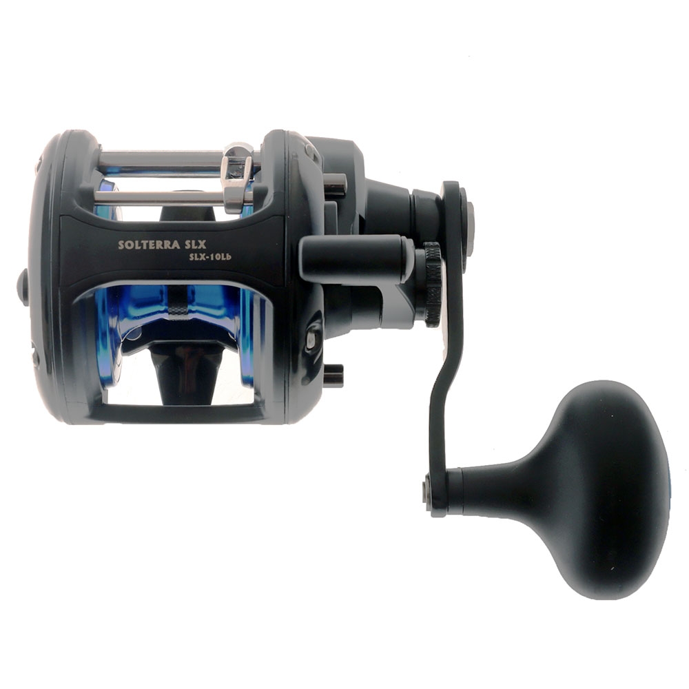 Okuma Solterra SLX 10L Blue Level Wind Boat Reel