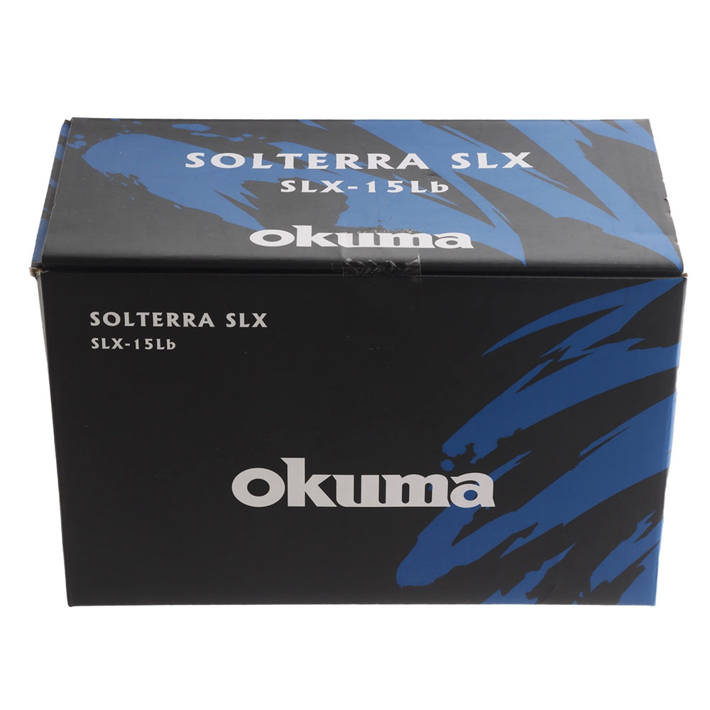 Okuma Solterra SLX 15L Blue Level Wind Boat Reel