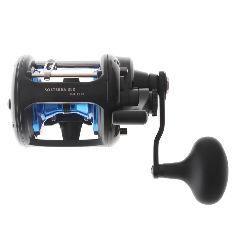 Okuma Solterra SLX 15L Blue Cod Botherer Level Wind Boat Combo 5ft 15-24kg 1pc