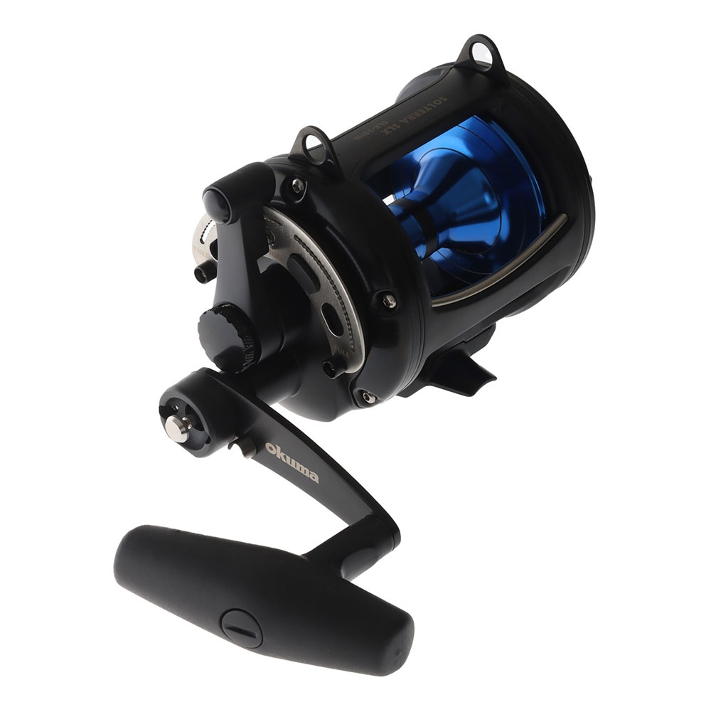 Okuma Solterra SLX 30 Blue CD Rods 2-Speed Land Based Game Combo 7ft 9in 15-24kg 2pc