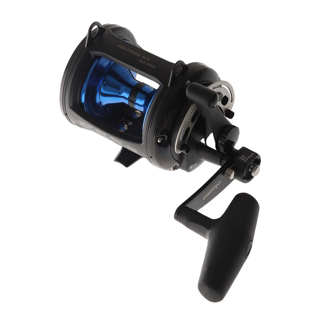 Okuma Solterra SLX 30 Blue X-Factor II 2-Speed Landbased Game Drone Combo 8ft 6in 15-24kg 2pc