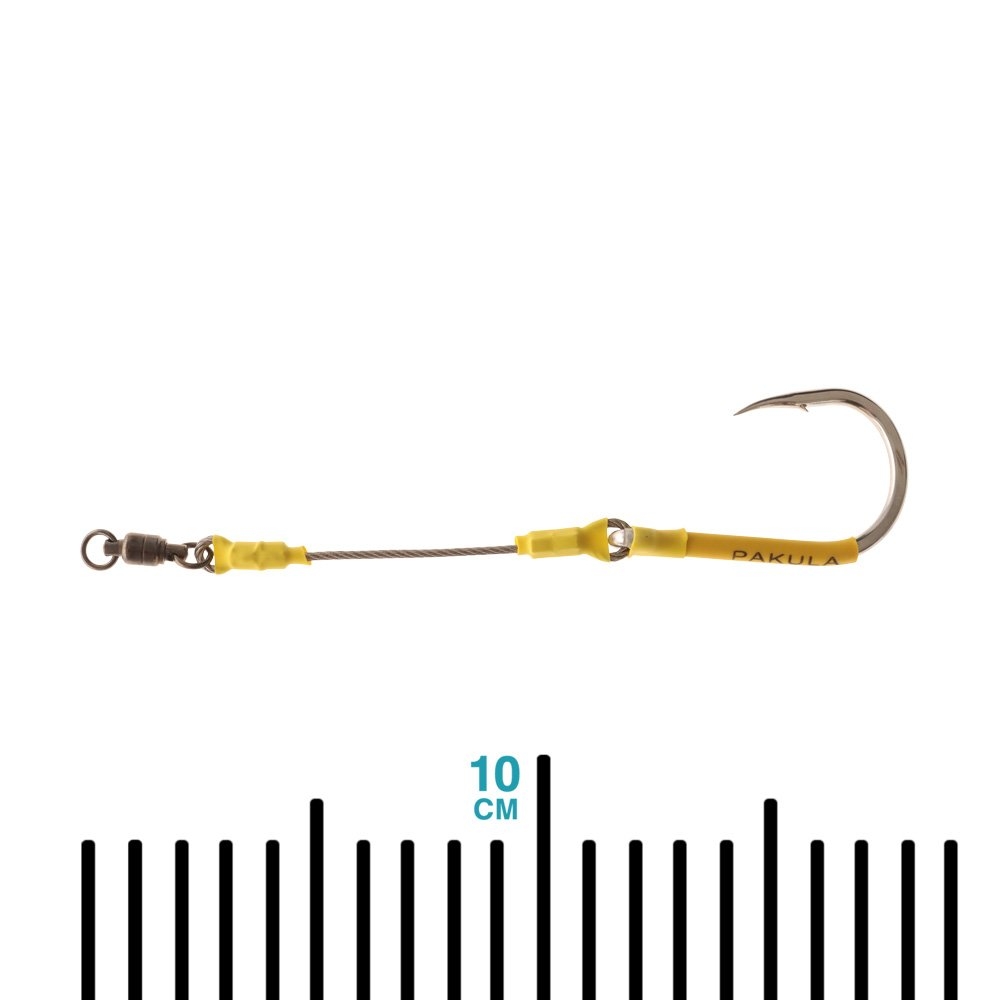 Pakula Single Hook Swivel Rig Heavy Gauge 25mm