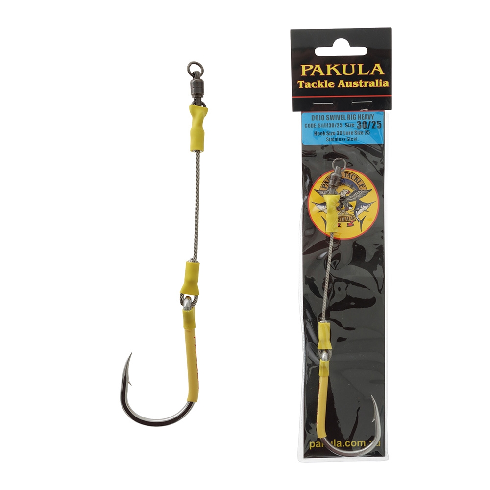 Pakula Dojo Swivel Single Hook Rig Heavy 25mm