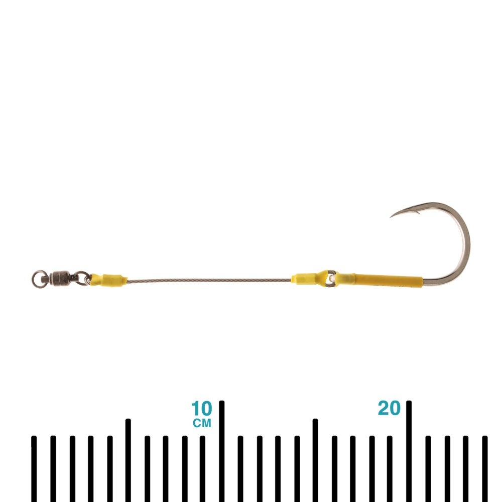 Pakula Single Hook Swivel Rig Heavy Gauge 35mm