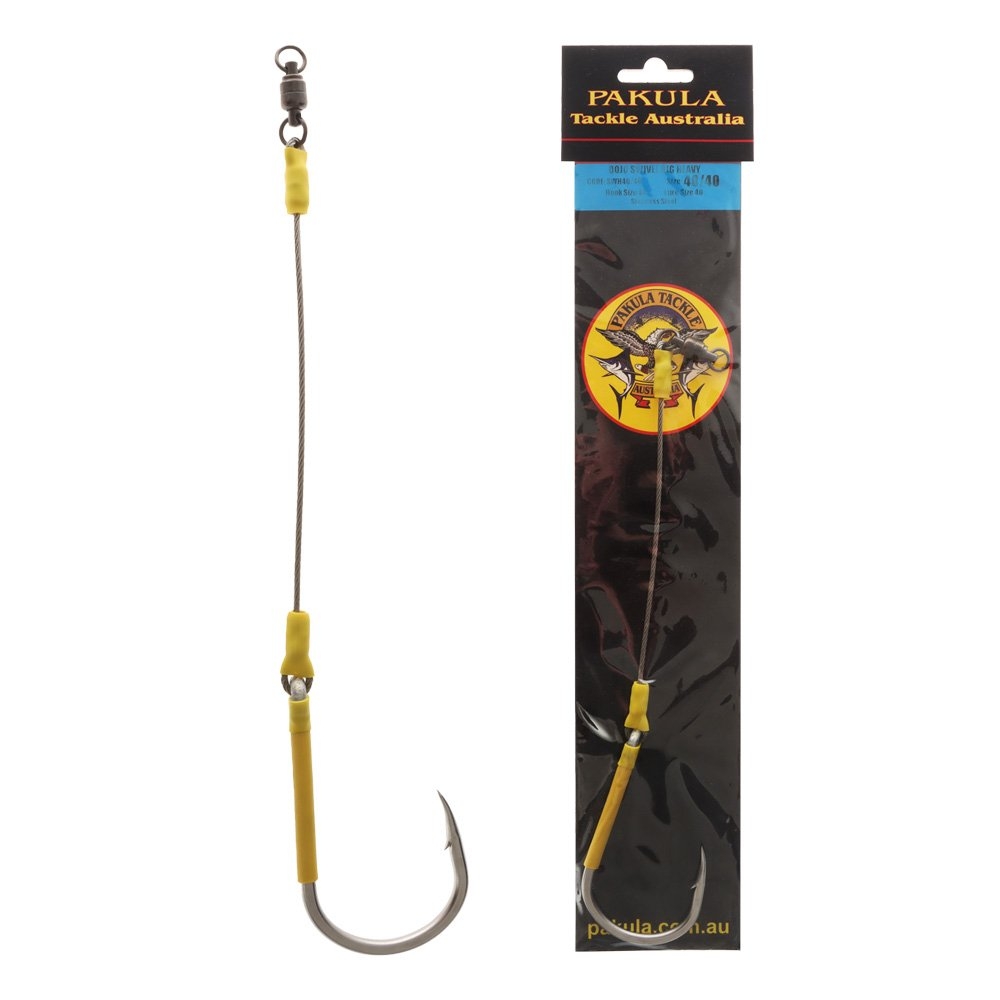 Pakula Single Hook Swivel Rig Heavy Gauge 40mm