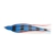 H2O Pro Octopus Skirt 8.5in Blue Silver Flying Fish