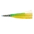 H2O Pro Mean Machine Abalone Grass Skirt Albacore Tuna Lure 200mm Green/Chartreuse