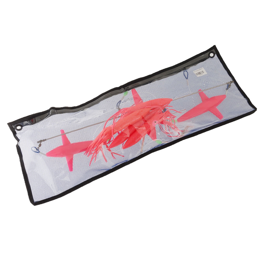 H2O Pro Dual Direction Bulb Squid Titanium Spreader Bar 24in Pink