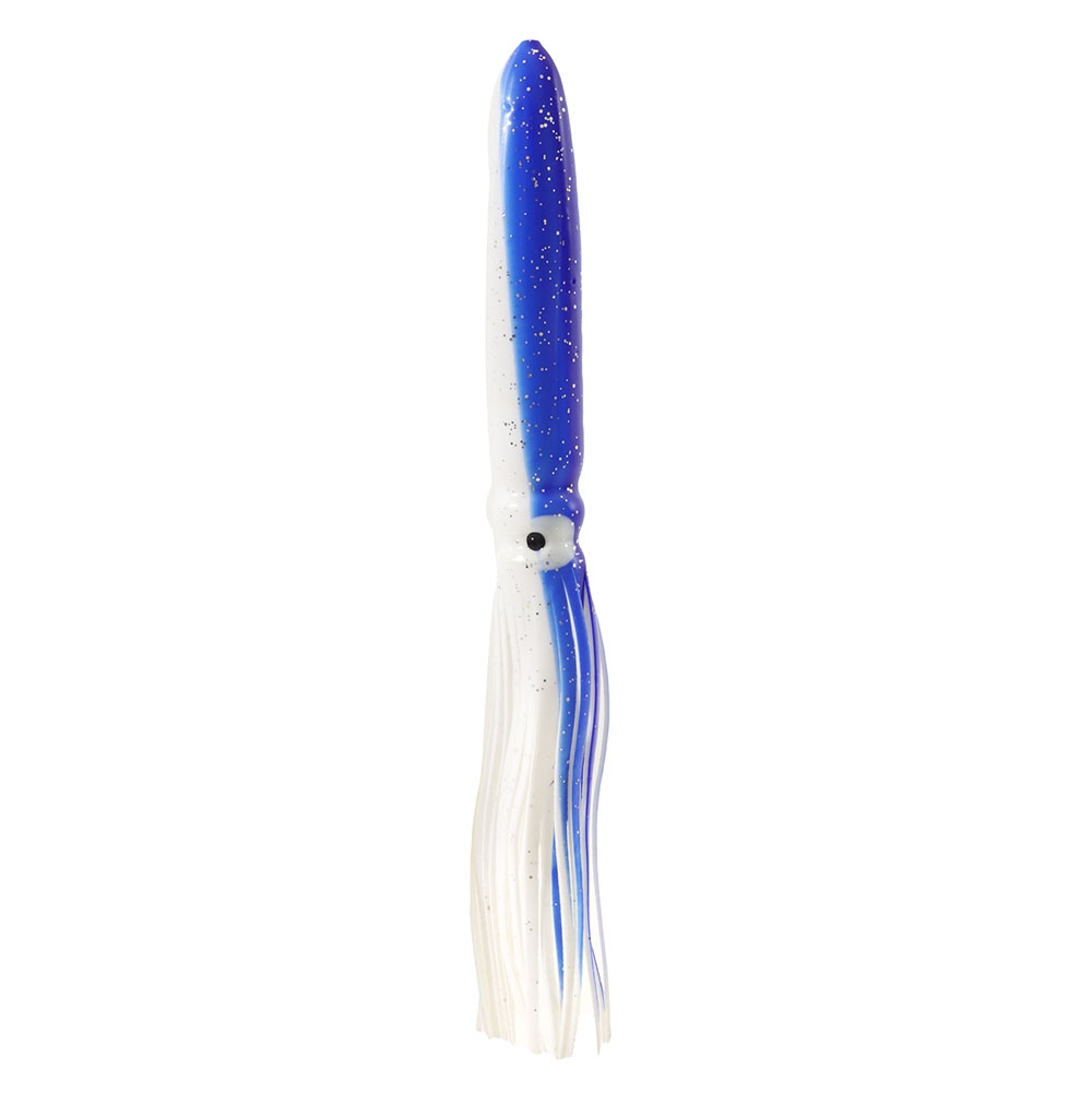 H2O Pro Dual Direction Bulb Squid Titanium Spreader Bar 24in Blue/White