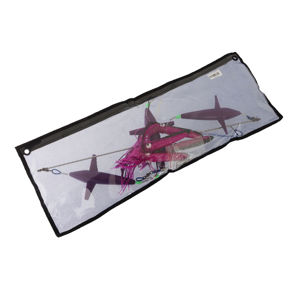 H2O Pro Dual Direction Bulb Squid Titanium Spreader Bar 24in Purple/Black