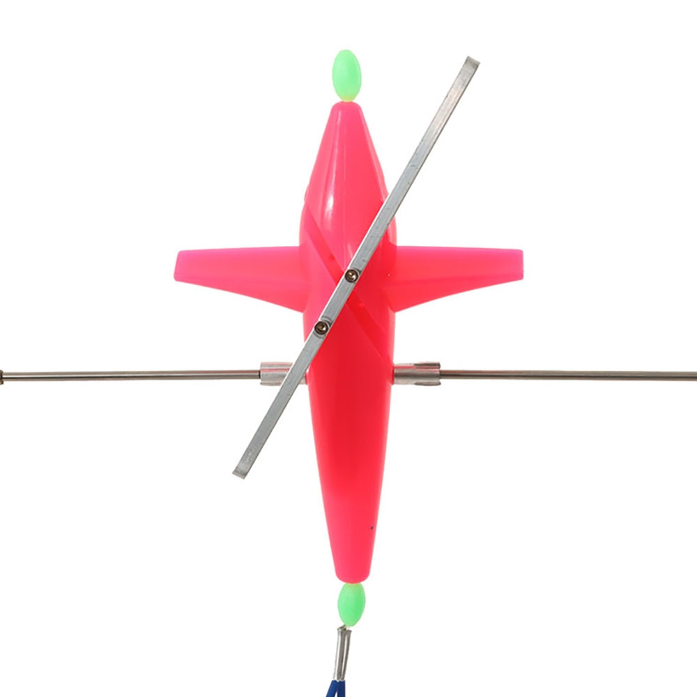 H2O Pro Dual Direction Bulb Squid Titanium Spreader Bar 12in Pink