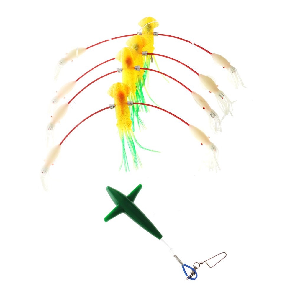 H2O Pro Floppy Squid Daisy Chain 7in