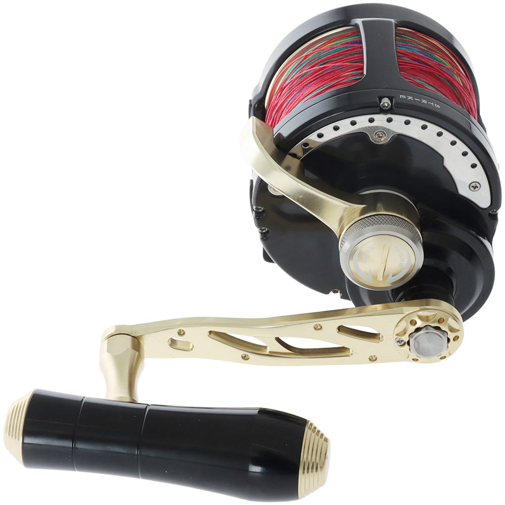 Catch JGX7000 Pro Series Xtreme Acid Wrap OH Jigging Combo with Braid 5ft 2in 200-400g 1pc