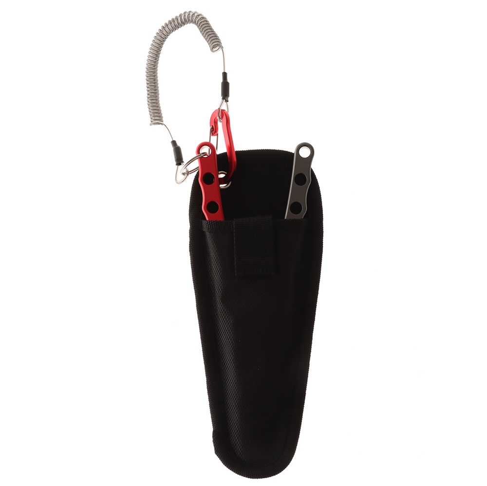 NOEBY Aluminium Long Nose Split Ring Fishing Pliers Red