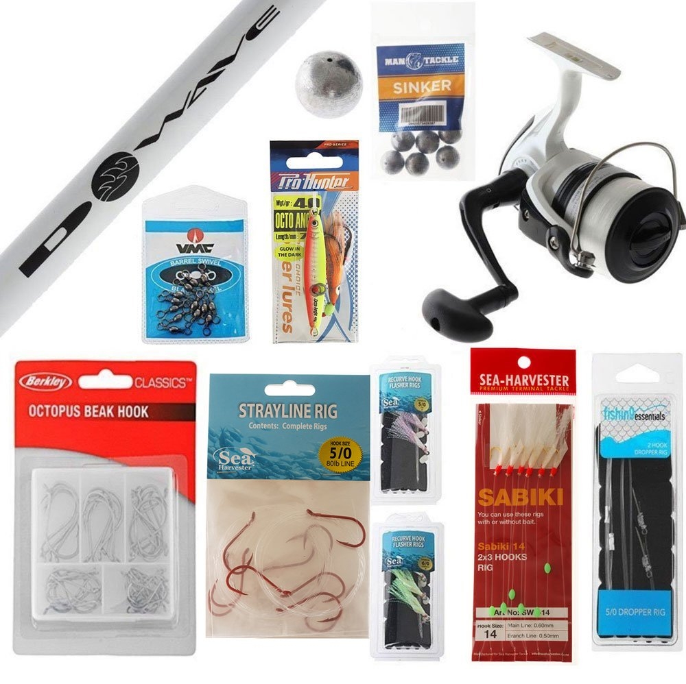 Daiwa D-Wave 4000 Combo with Tackle Essentials Package 7ft 10kg 2pc