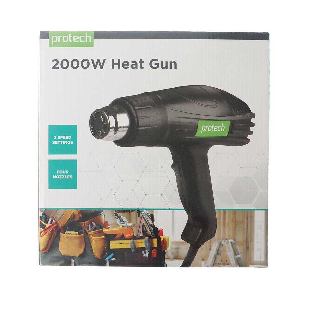 Protech Adjustable Temperature Heat Gun 2000W 240V