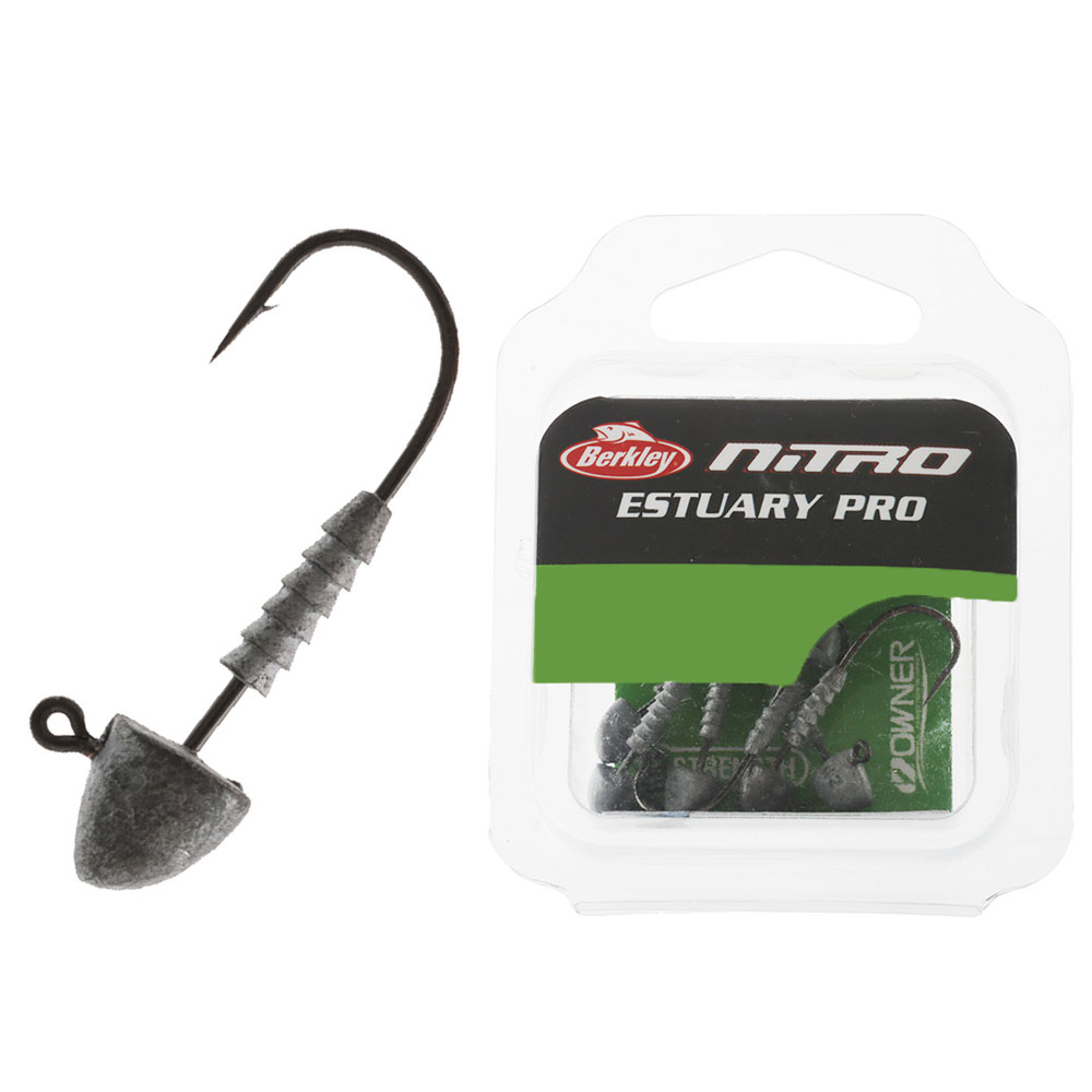 Berkley Nitro Estuary Pro Jig Heads 1/12oz #4 Qty 6