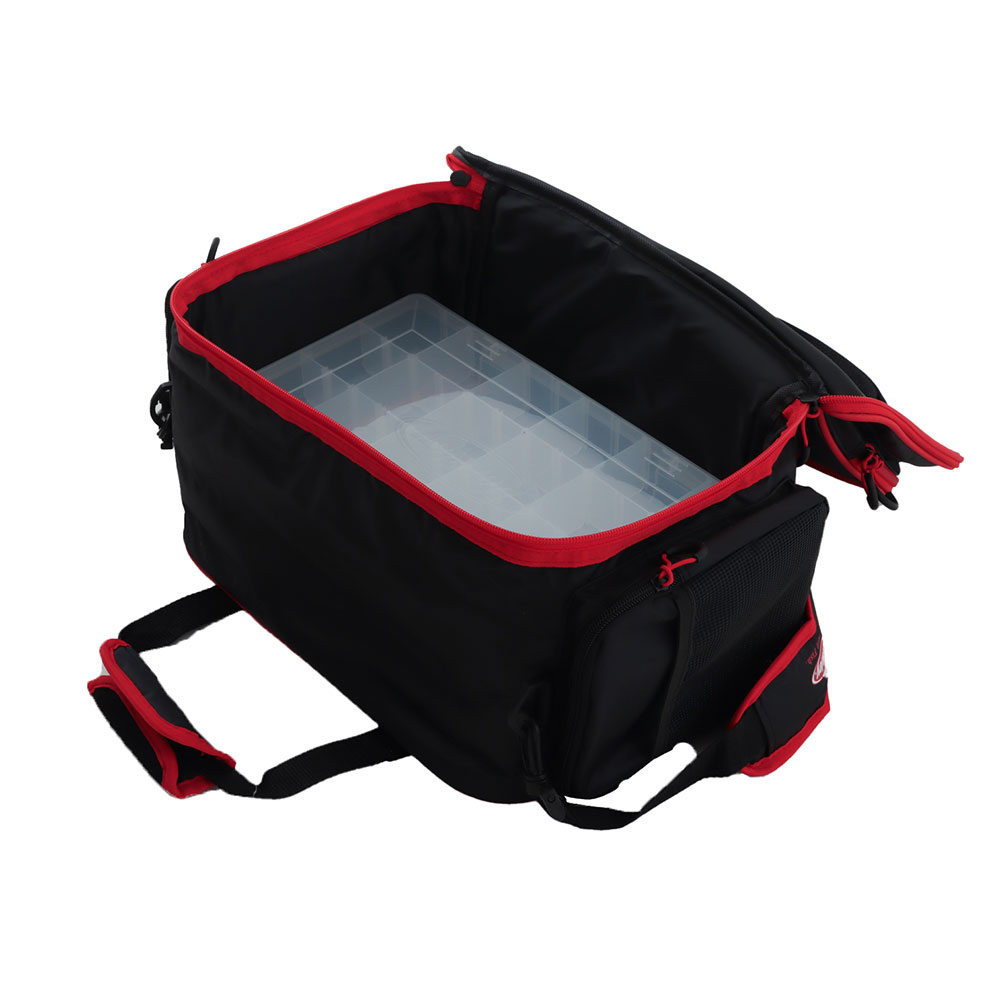 Berkley Large Tackle Bag with 2 Tackle Trays Black