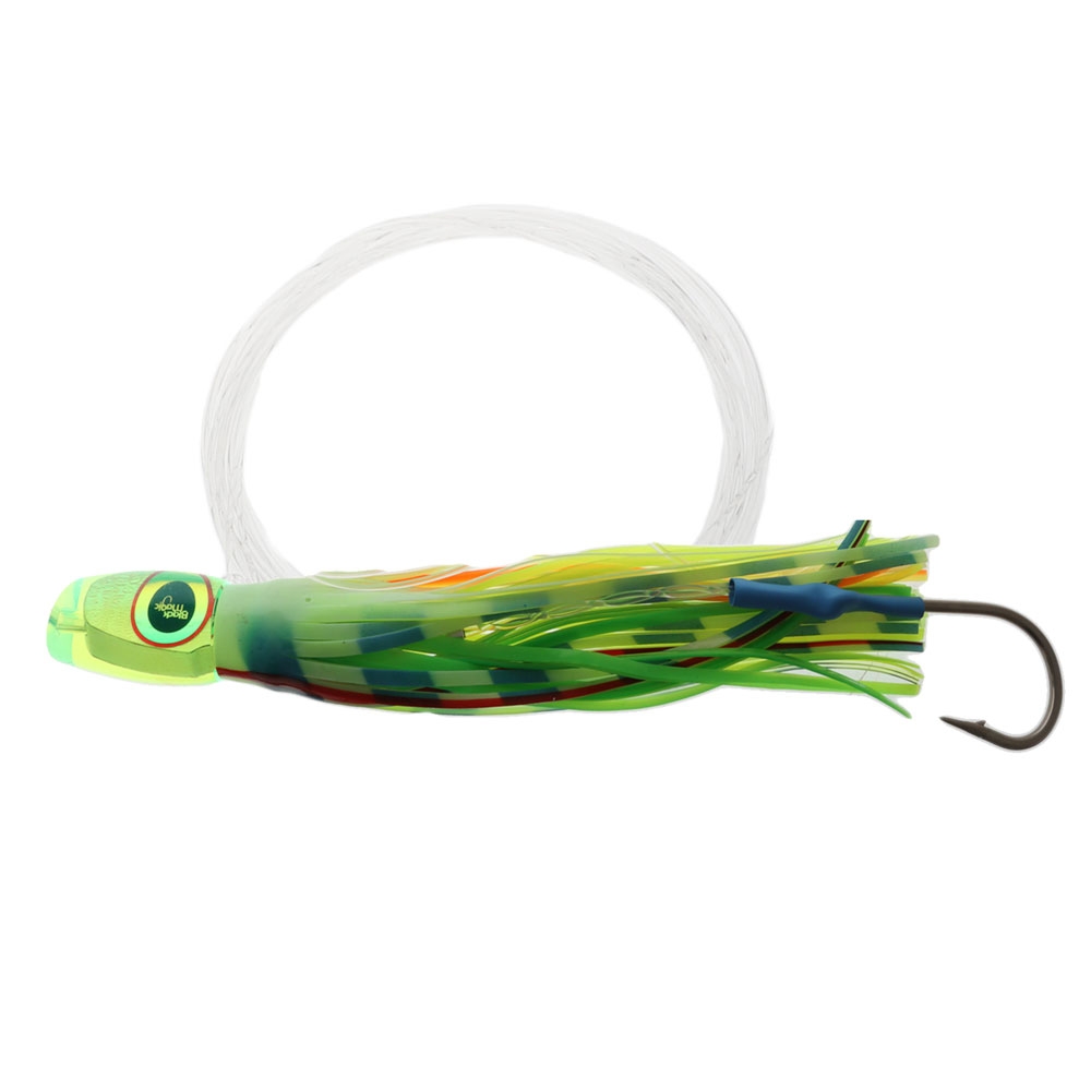 Black Magic Slammer XT Tuna Lure 270mm Single Rigged Super Lumo