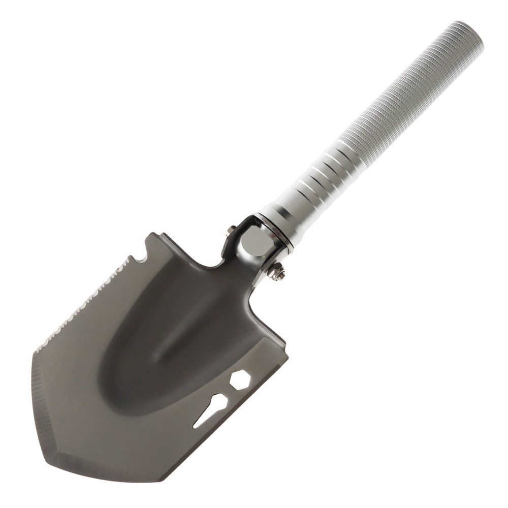 Camping Multi-Tool Shovel Silver