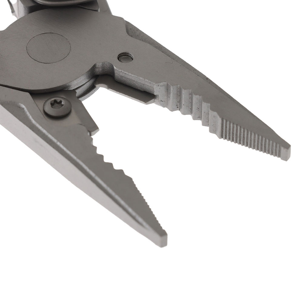 15-in-1 Stainless Steel Multi-Tool Silver