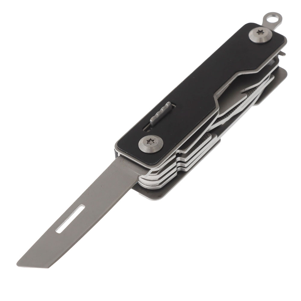 9-in-1 Multi-Function Pocket Knife Black