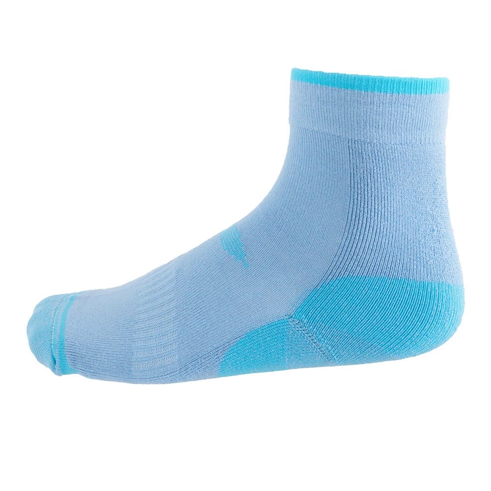 Black Shag Hybrid Merino Crew Socks Blue US5-8