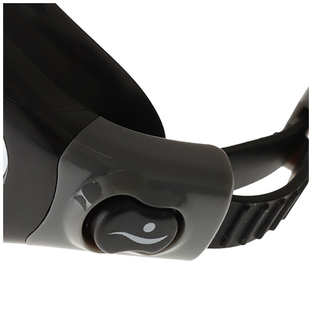 Aqualine Scope Swimming Goggles Black/Black