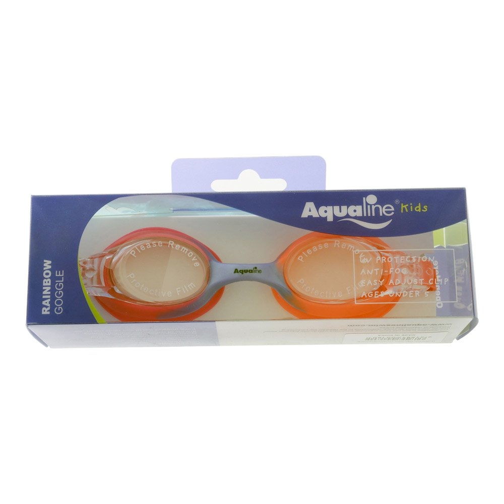 Aqualine Rainbow Kids Swimming Goggles