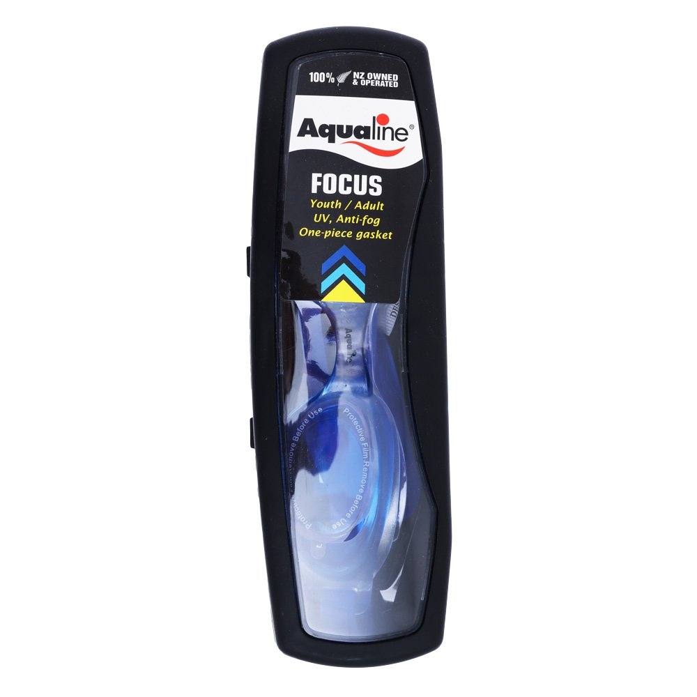 Aqualine Focus Youth Swimming Goggles Blue