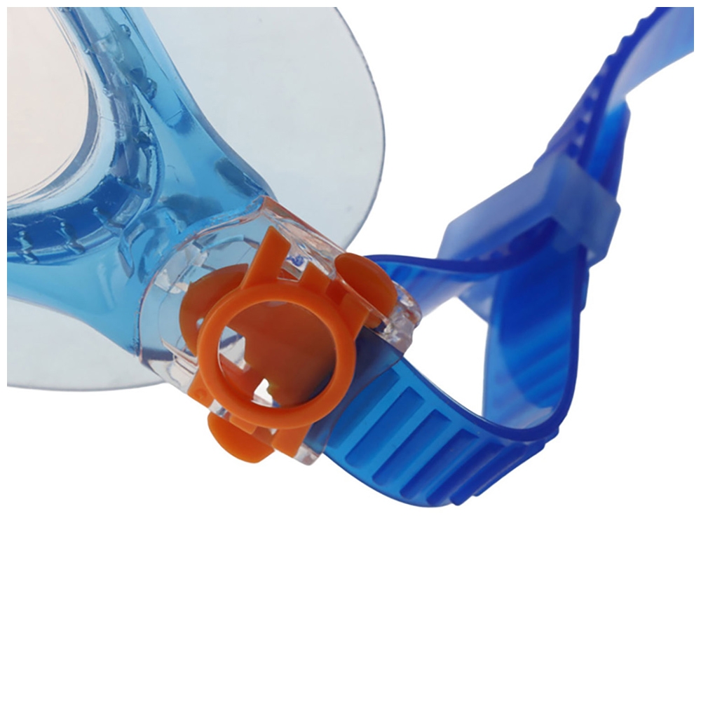 Aqualine Tri-Kidz Silicone Triathlon Kids Swimming Goggles Blue/Orange