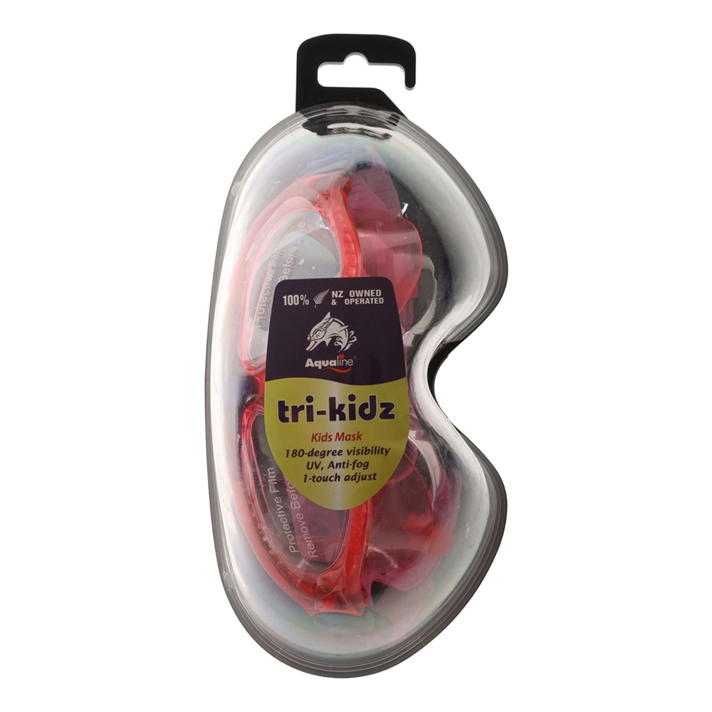 Aqualine Tri-Kidz Swimming Goggles Pink/Purple