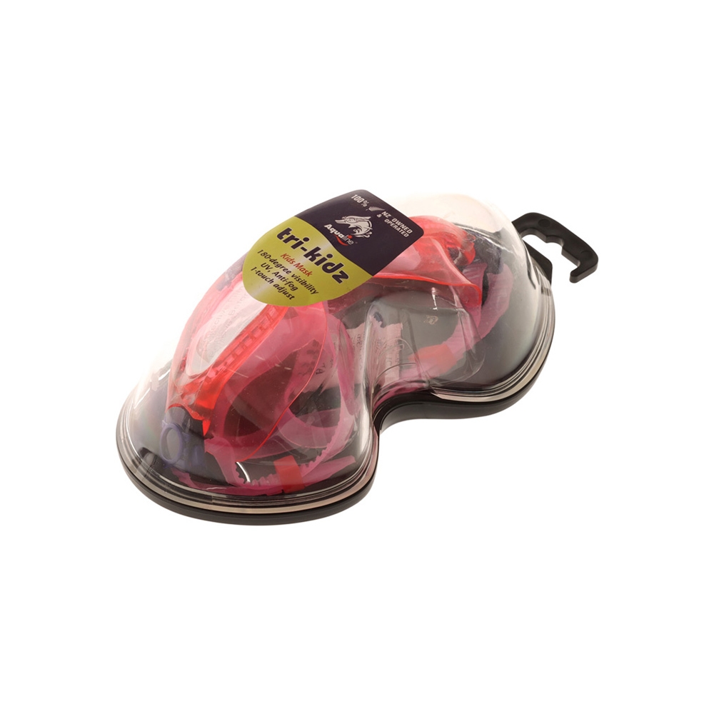 Aqualine Tri-Kidz Swimming Goggles Pink/Purple