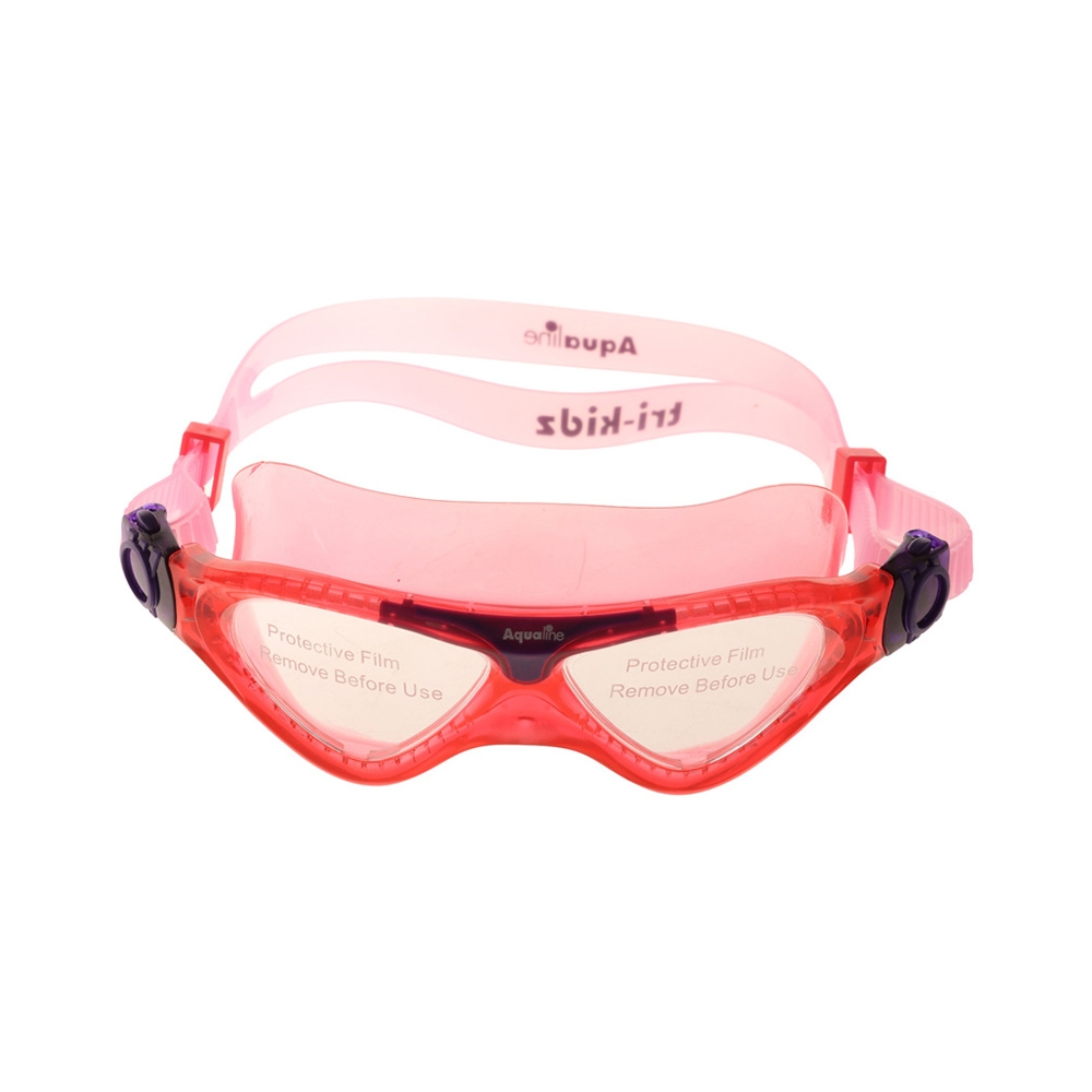 Aqualine Tri-Kidz Swimming Goggles Pink/Purple