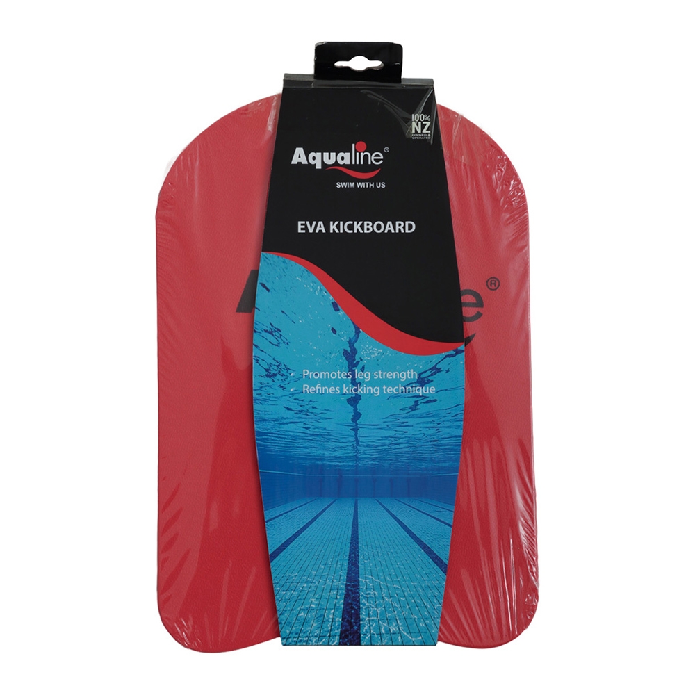 Aqualine Swim Training Kickboard Red