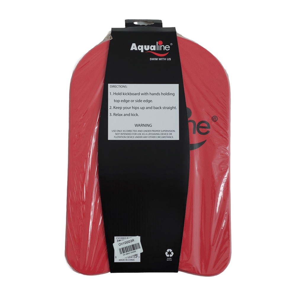 Aqualine Swim Training Kickboard Red