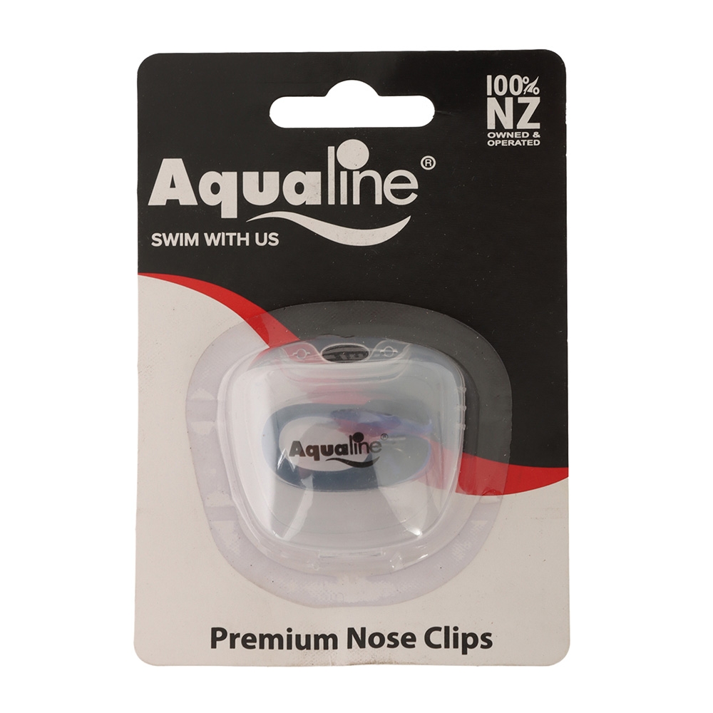 Aqualine Premium Swimming Nose Clip Blue